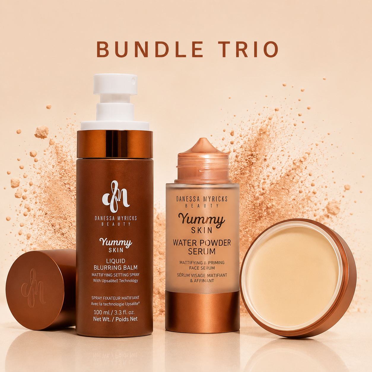 Le trio matifiant